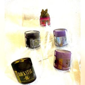 Jeeter & Traditional branded stickers and pins